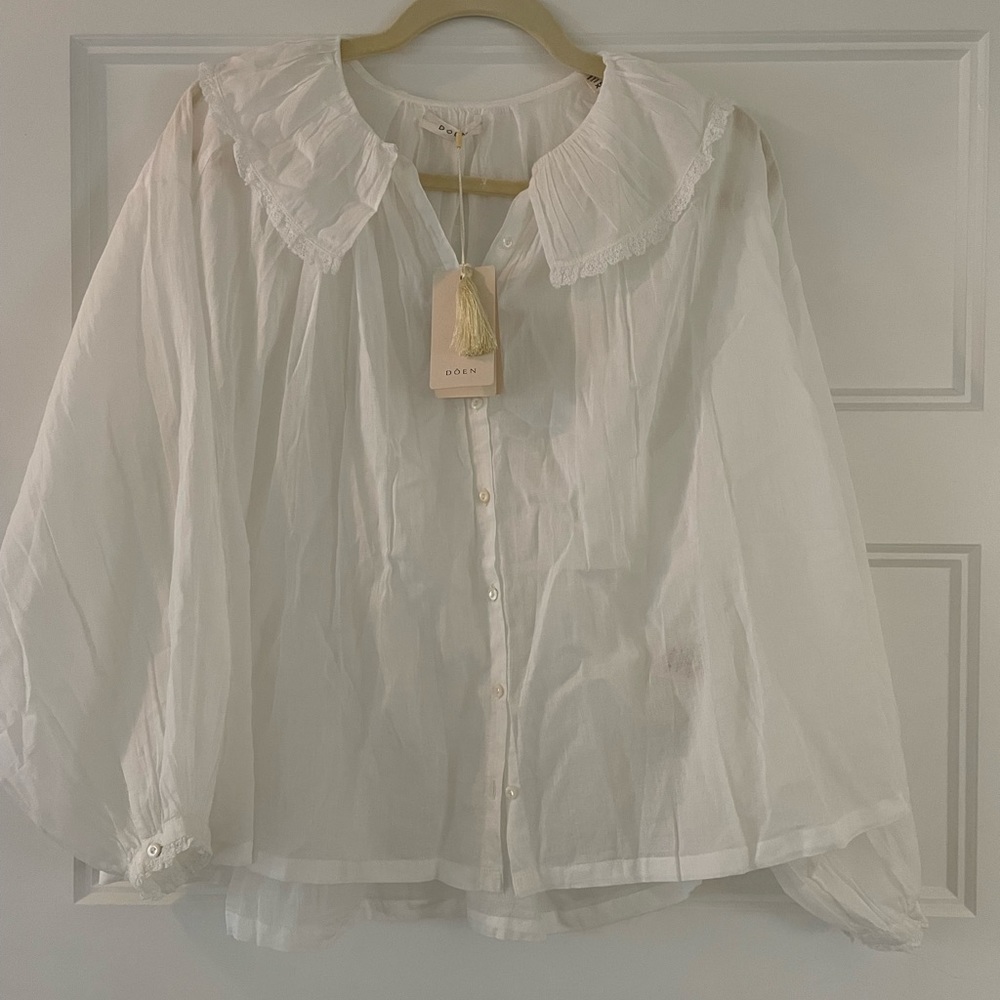Doen Jana Top - Salt - XS NWT